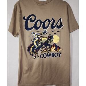 Coors Cowboys men's medium shirt